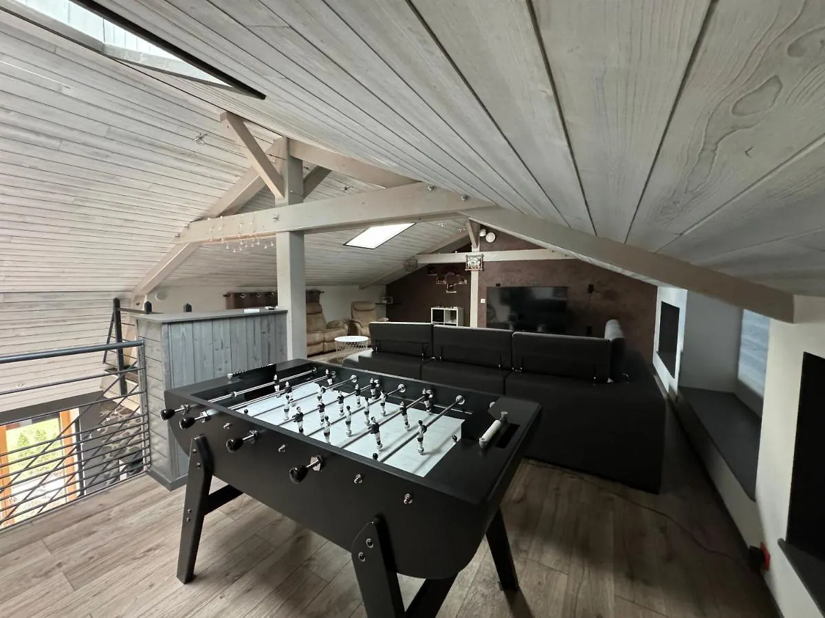 Ferienhaus Villa Duplex Avec Poele A Granules Et Garage A Motos Montaigut-le-Blanc